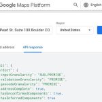 Google Address Validation API