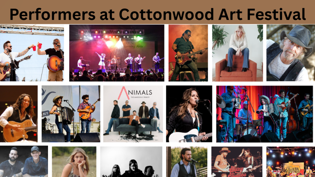 Performers at Cottonwood Art Festival