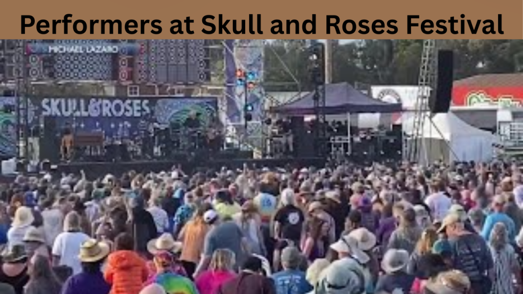 Performers at Skull and Roses Festival