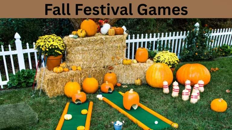 Fall Festival Games